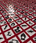 Variety of chemical symbols