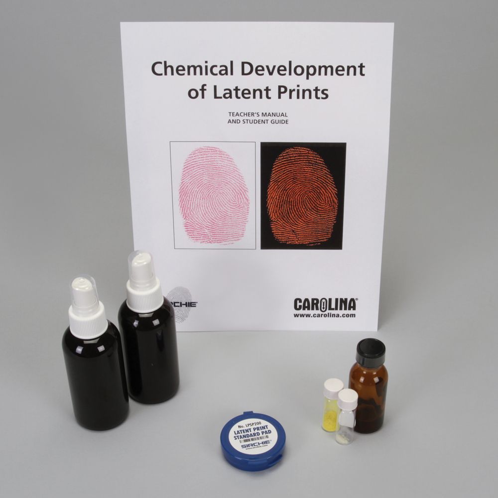 Ninhydrin and DFO are included in this kit