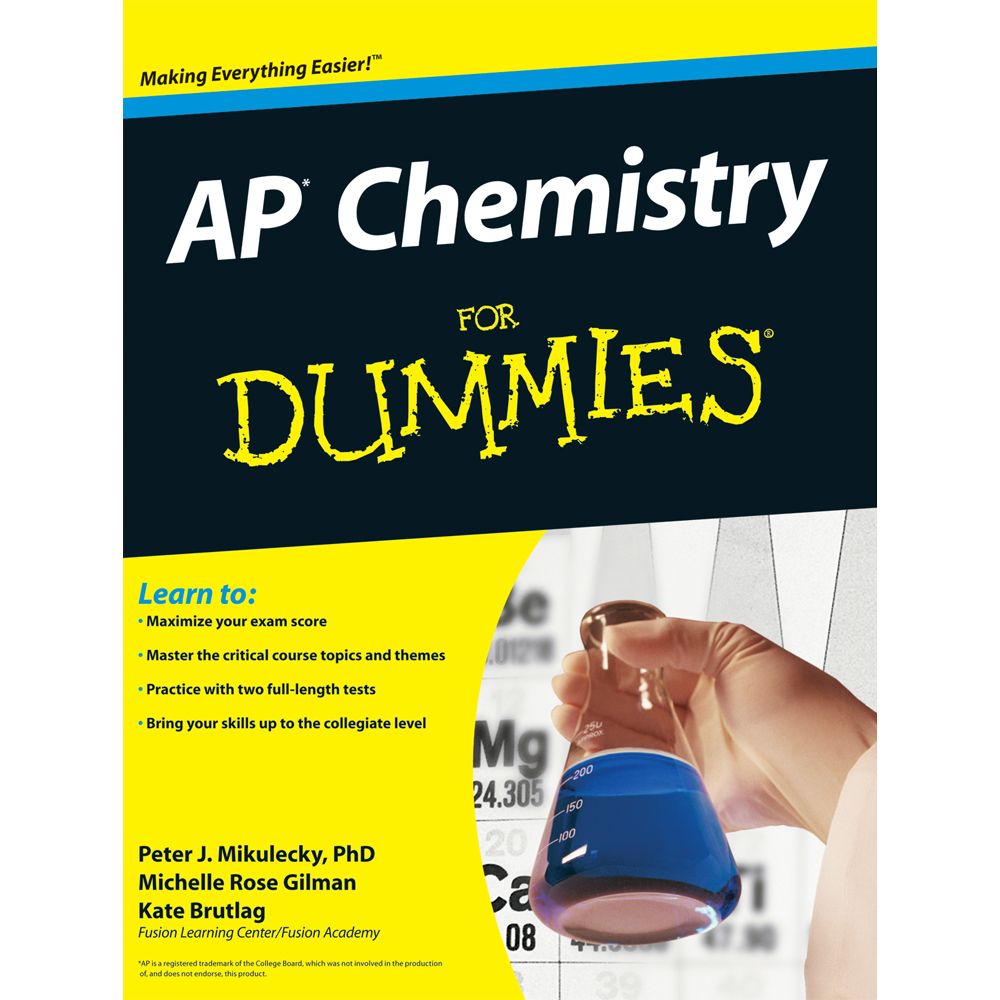 AP® Chemistry for Dummies® Book