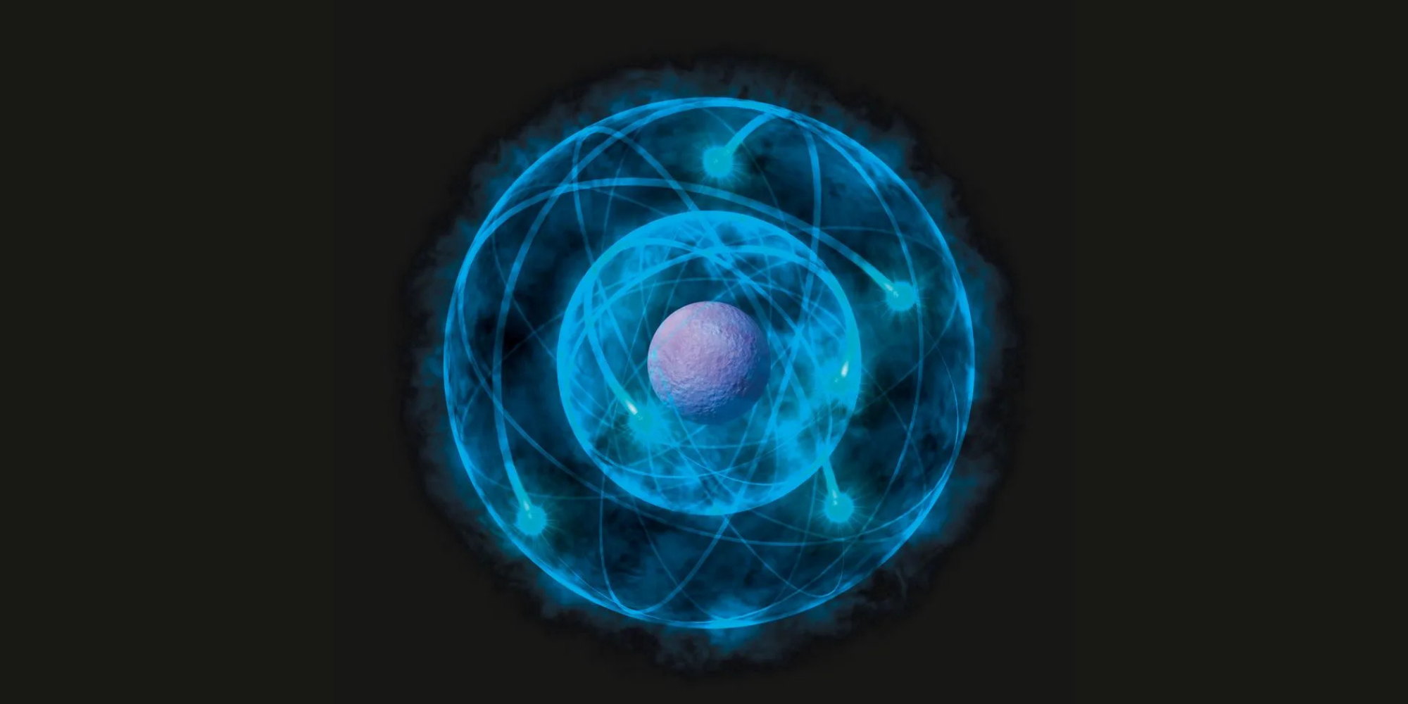 Illustration Bohr model of the atom