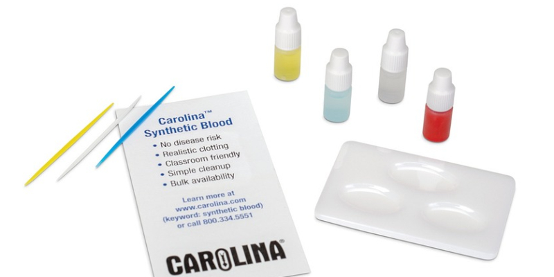synthetic blood student kit